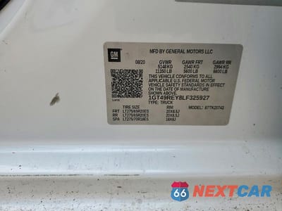 Zdjęcie 12 z 12 samochodu: 2020 GMC SIERRA K2500 DENALI VIN:1GT49REY8LF325927 - miniatura