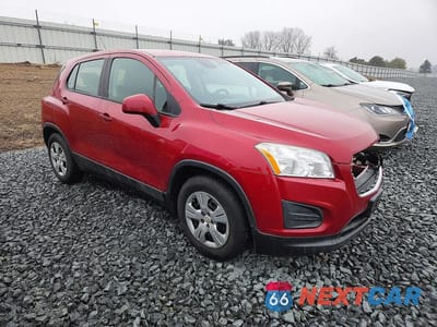 Czwarte zdjęcie samochodu z boku: 2015 CHEVROLET TRAX LS VIN:KL7CJKSBXFB057014 - miniatura