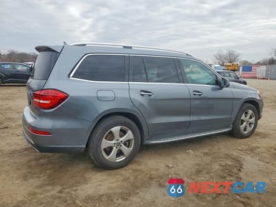 Trzecie zdjęcie samochodu z tyłu: 2017 MERCEDES-BENZ GLS 450 4MATIC VIN:4JGDF6EE9HA972141 - miniatura