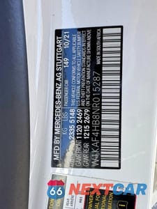 Zdjęcie 10 z 10 samochodu: 2022 MERCEDES-BENZ C 300 4MATIC VIN:W1KAF4HB8NR015287 - miniatura