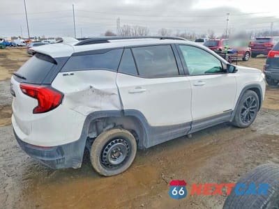 Trzecie zdjęcie samochodu z tyłu: 2019 GMC TERRAIN SLE VIN:3GKALMEV7KL342482 - miniatura