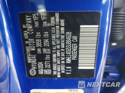 Zdjęcie 12 z 13 samochodu: 2025 HYUNDAI ELANTRA SE VIN:KMHLL4DG5SU884608 - miniatura