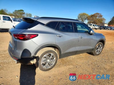 Trzecie zdjęcie samochodu z tyłu: 2023 CHEVROLET BLAZER 2LT VIN:3GNKBCR48PS194393 - miniatura