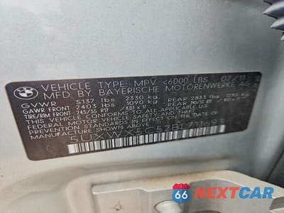 Zdjęcie 13 z 13 samochodu: 2011 BMW X3 XDRIVE28I VIN:5UXWX5C52BL711693 - miniatura