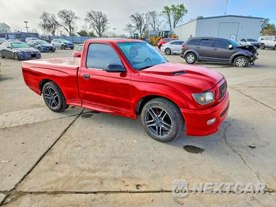 Czwarte zdjęcie samochodu z boku: 2002 TOYOTA TACOMA BASE VIN:5TENL42N32Z127969 - miniatura