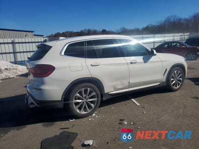 Trzecie zdjęcie samochodu z tyłu: 2019 BMW X3 XDRIVE30I VIN:5UXTR9C50KLR10990 - miniatura