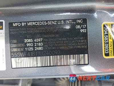 Zdjęcie 13 z 13 samochodu: 2018 MERCEDES-BENZ C 300 VIN:55SWF4JB1JU240093 - miniatura