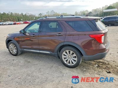 Drugie zdjęcie samochodu z przodu: 2020 FORD EXPLORER LIMITED VIN:1FMSK8FH9LGB39484 - miniatura