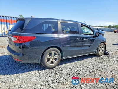 Trzecie zdjęcie samochodu z tyłu: 2020 HONDA ODYSSEY EXL VIN:5FNRL6H73LB046320 - miniatura