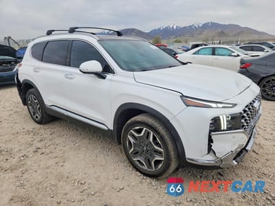 Czwarte zdjęcie samochodu z boku: 2023 HYUNDAI SANTA FE HYBRID LIMITED VIN:5NMS5DA14PH009268 - miniatura