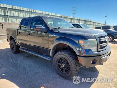 Czwarte zdjęcie samochodu z boku: 2014 FORD F150 SUPERCREW VIN:1FTFW1ETXEKF07968 - miniatura