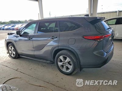 Drugie zdjęcie samochodu z przodu: 2023 TOYOTA HIGHLANDER LE VIN:5TDKDRBHXPS504342 - miniatura