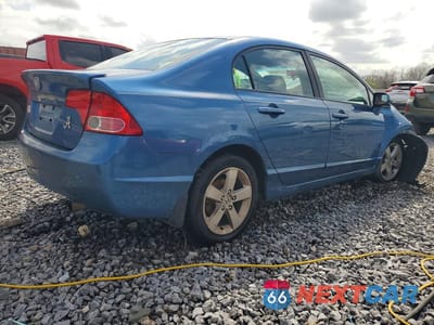 Trzecie zdjęcie samochodu z tyłu: 2007 HONDA CIVIC EX VIN:1HGFA16807L114133 - miniatura