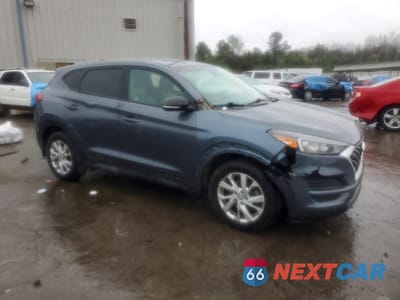 Czwarte zdjęcie samochodu z boku: 2021 HYUNDAI TUCSON SE VIN:KM8J23A47MU339401 - miniatura