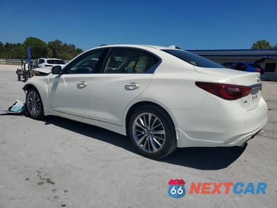 Drugie zdjęcie samochodu z przodu: 2022 INFINITI Q50 LUXE VIN:JN1EV7BR6NM340851 - miniatura