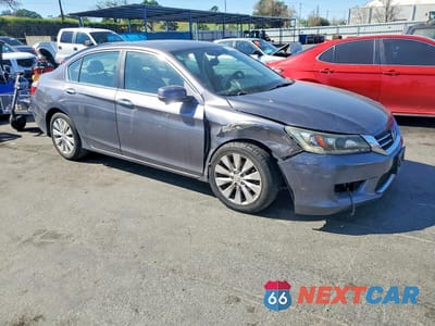 Czwarte zdjęcie samochodu z boku: 2014 HONDA ACCORD EXL VIN:1HGCR2F87EA070965 - miniatura