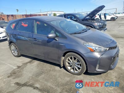Czwarte zdjęcie samochodu z boku: 2017 TOYOTA PRIUS V FIVE VIN:JTDZN3EU4HJ059418 - miniatura