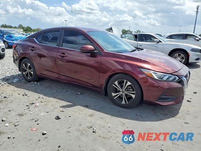 Czwarte zdjęcie samochodu z boku: 2020 NISS SENTRA VIN:3N1AB8CV8LY249826 - miniatura