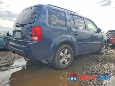 Trzecie zdjęcie samochodu z tyłu: 2011 HONDA PILOT EXL VIN:5FNYF4H59BB103429 - miniatura