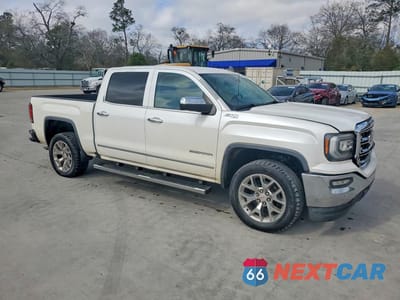 Czwarte zdjęcie samochodu z boku: 2016 GMC SIERRA K1500 SLT VIN:3GTU2NEC7GG197315 - miniatura
