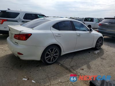 Trzecie zdjęcie samochodu z tyłu: 2008 LEXUS IS 250 BASE VIN:JTHBK262982077066 - miniatura