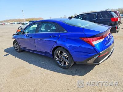 Drugie zdjęcie samochodu z przodu: 2024 HYUNDAI ELANTRA SEL VIN:KMHLS4DG5RU750727 - miniatura