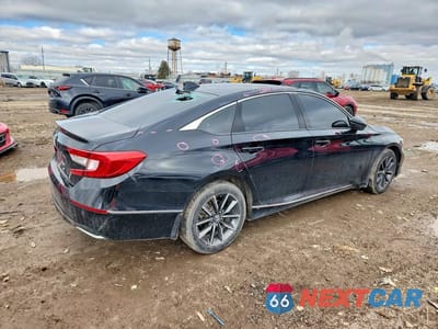 Trzecie zdjęcie samochodu z tyłu: 2021 HONDA ACCORD EXL VIN:1HGCV1F54MA066155 - miniatura