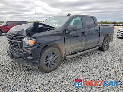 2025 CHEVROLET SILVERADO K1500 CUSTOM 1GCPKBEK4SZ242416 - główne zdjęcie licytacji z USA - miniatura