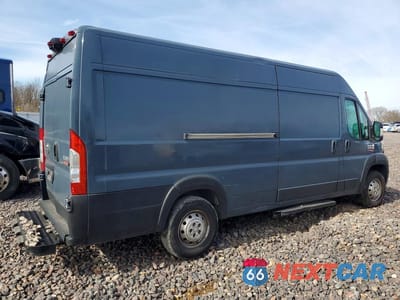 Trzecie zdjęcie samochodu z tyłu: 2019 RAM PROMASTER 3500 DELIVERY VAN VIN:3C6URVJGXKE564367 - miniatura