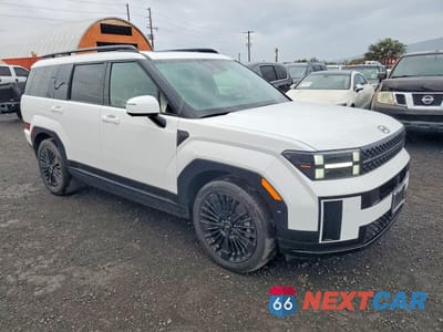 Czwarte zdjęcie samochodu z boku: 2025 HYUNDAI SANTA FE HYBRID CALLIGRAPHY VIN:5NMP5DG10SH017518 - miniatura