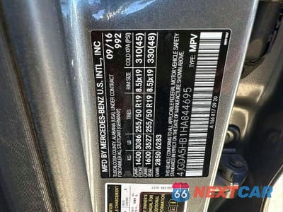 Zdjęcie 10 z 10 samochodu: 2017 MERCEDES-BENZ GLE 350 4MATIC VIN:4JGDA5HB1HA844695 - miniatura