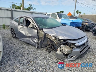 Czwarte zdjęcie samochodu z boku: 2019 HONDA INSIGHT EX VIN:19XZE4F52KE022756 - miniatura