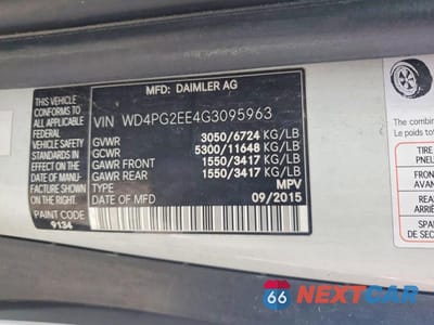 Zdjęcie 13 z 13 samochodu: 2016 MERCEDES BENZ METRIS VIN:WD4PG2EE4G3095963 - miniatura