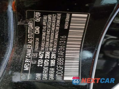 Zdjęcie 13 z 13 samochodu: 2010 MERCEDES-BENZ C 300 4MATIC VIN:WDDGF8BB1AF361316 - miniatura
