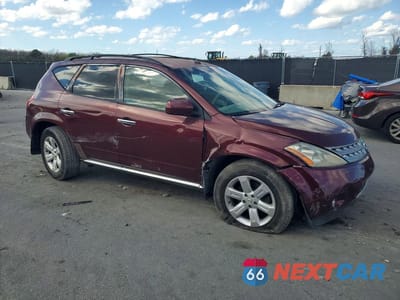 Czwarte zdjęcie samochodu z boku: 2006 NISSAN MURANO S VIN:JN8AZ08T86W415697 - miniatura