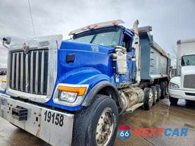 Zdjęcie 9 z 10 samochodu: 2018 INTERNATIONAL HX520 DUMP TRUCK VIN:3HTDPAPR6JN520741 - miniatura