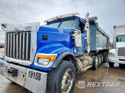 Zdjęcie 9 z 10 samochodu: 2018 INTERNATIONAL HX520 DUMP TRUCK VIN:3HTDPAPR6JN520741 - miniatura