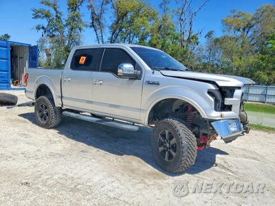 Czwarte zdjęcie samochodu z boku: 2015 FORD F150 SUPERCREW VIN:1FTEW1EG0FFA30881 - miniatura
