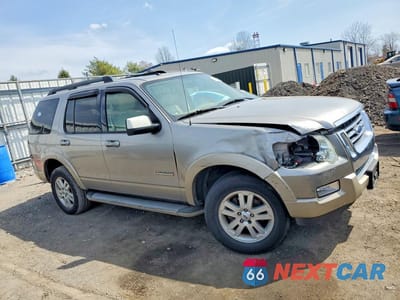 Czwarte zdjęcie samochodu z boku: 2008 FORD EXPLORER EDDIE BAUER VIN:1FMEU74E28UA01692 - miniatura