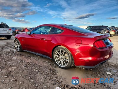 Drugie zdjęcie samochodu z przodu: 2016 FORD MUSTANG GT VIN:1FA6P8CF0G5333743 - miniatura