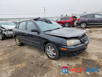 Czwarte zdjęcie samochodu z boku: 2006 HYUNDAI ELANTRA GLS VIN:KMHDN56D66U190331 - miniatura