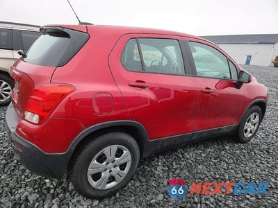 Trzecie zdjęcie samochodu z tyłu: 2015 CHEVROLET TRAX LS VIN:KL7CJKSBXFB057014 - miniatura