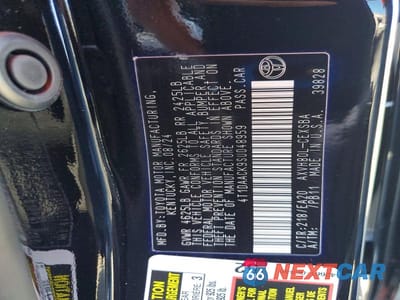 Zdjęcie 12 z 12 samochodu: 2025 TOYOTA CAMRY SE VIN:4T1DAACK9SU048959 - miniatura