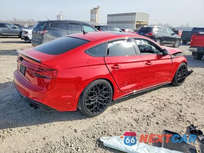 Trzecie zdjęcie samochodu z tyłu: 2023 AUDI S5 PRESTIGE VIN:WAUB4CF52PA006076 - miniatura