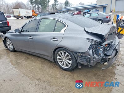 Drugie zdjęcie samochodu z przodu: 2018 INFINITI Q50 3.0T LUXE VIN:JN1EV7AR3JM445777 - miniatura