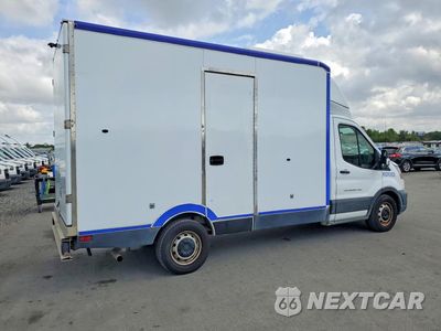 Trzecie zdjęcie samochodu z tyłu: 2021 FORD TRANSIT DELIVERY TRUCK VIN:1FDBW5Z87MKA80061 - miniatura