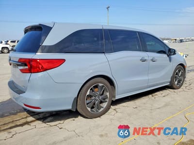 Trzecie zdjęcie samochodu z tyłu: 2023 HONDA ODYSSEY ELITE VIN:5FNRL6H97PB042438 - miniatura