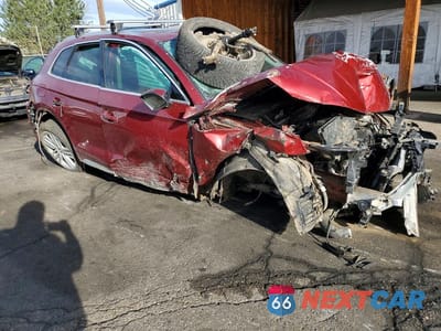 Czwarte zdjęcie samochodu z boku: 2019 AUDI Q5 PREMIUM PLUS VIN:WA1BNAFY0K2080625 - miniatura