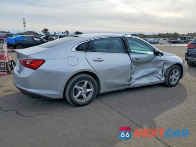 Trzecie zdjęcie samochodu z tyłu: 2017 CHEVROLET MALIBU LS VIN:1G1ZB5ST9HF137784 - miniatura