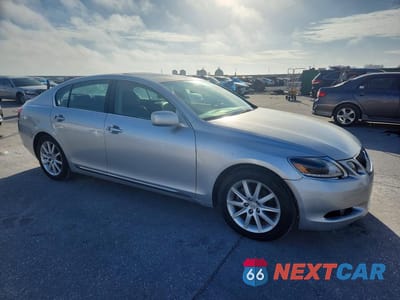 Czwarte zdjęcie samochodu z boku: 2006 LEXUS GS 300 BASE VIN:JTHBH96S365015679 - miniatura
